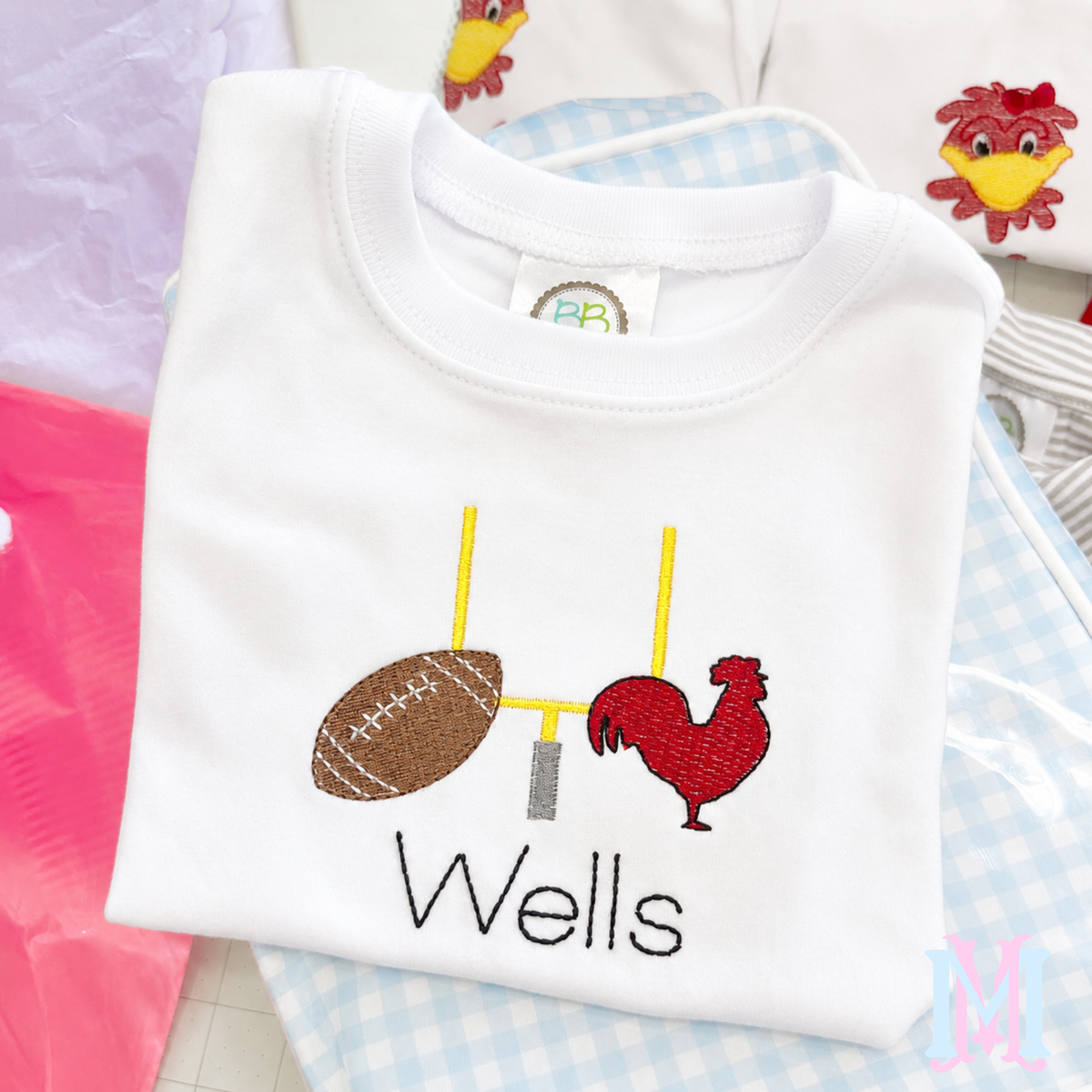 Game Day Rooster Goal Post Shirt