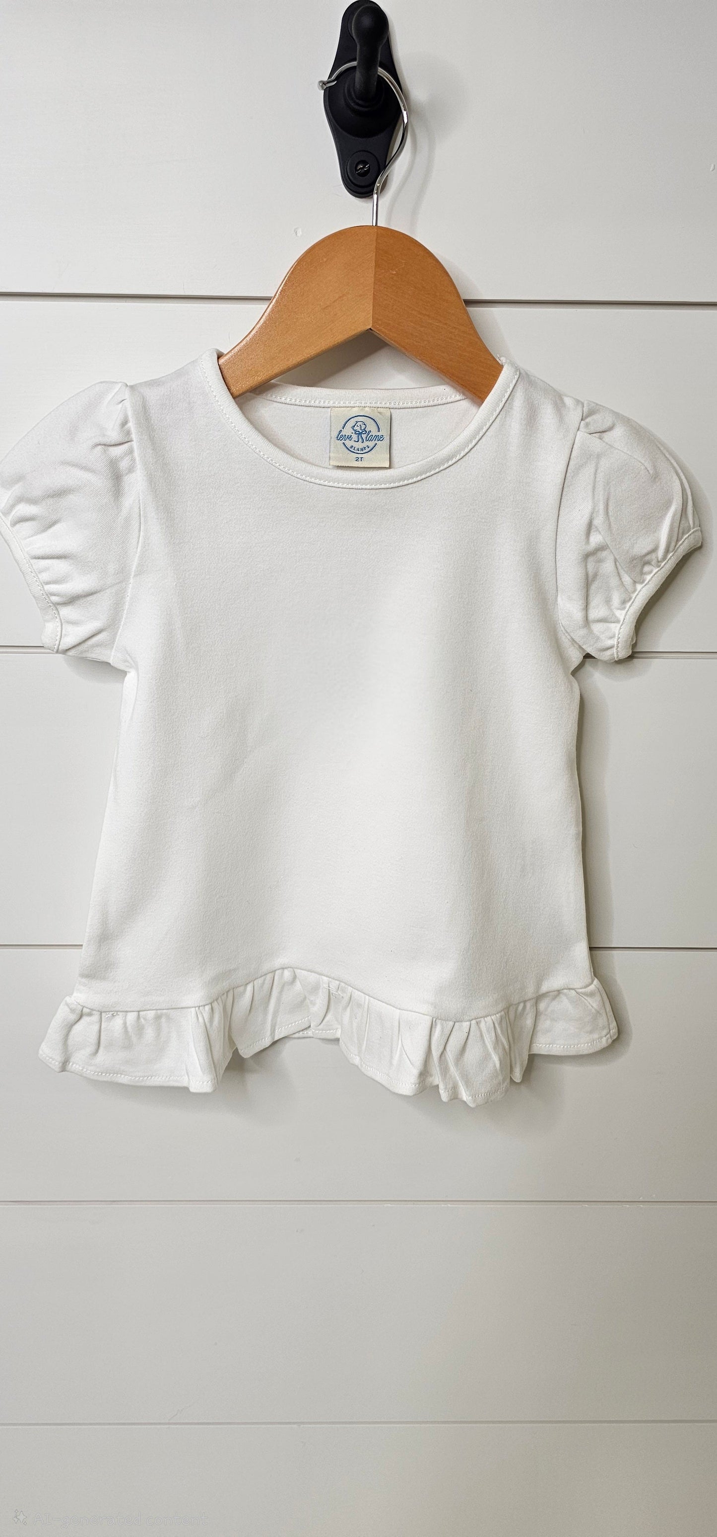 Classic Girls Ruffle T Shirt