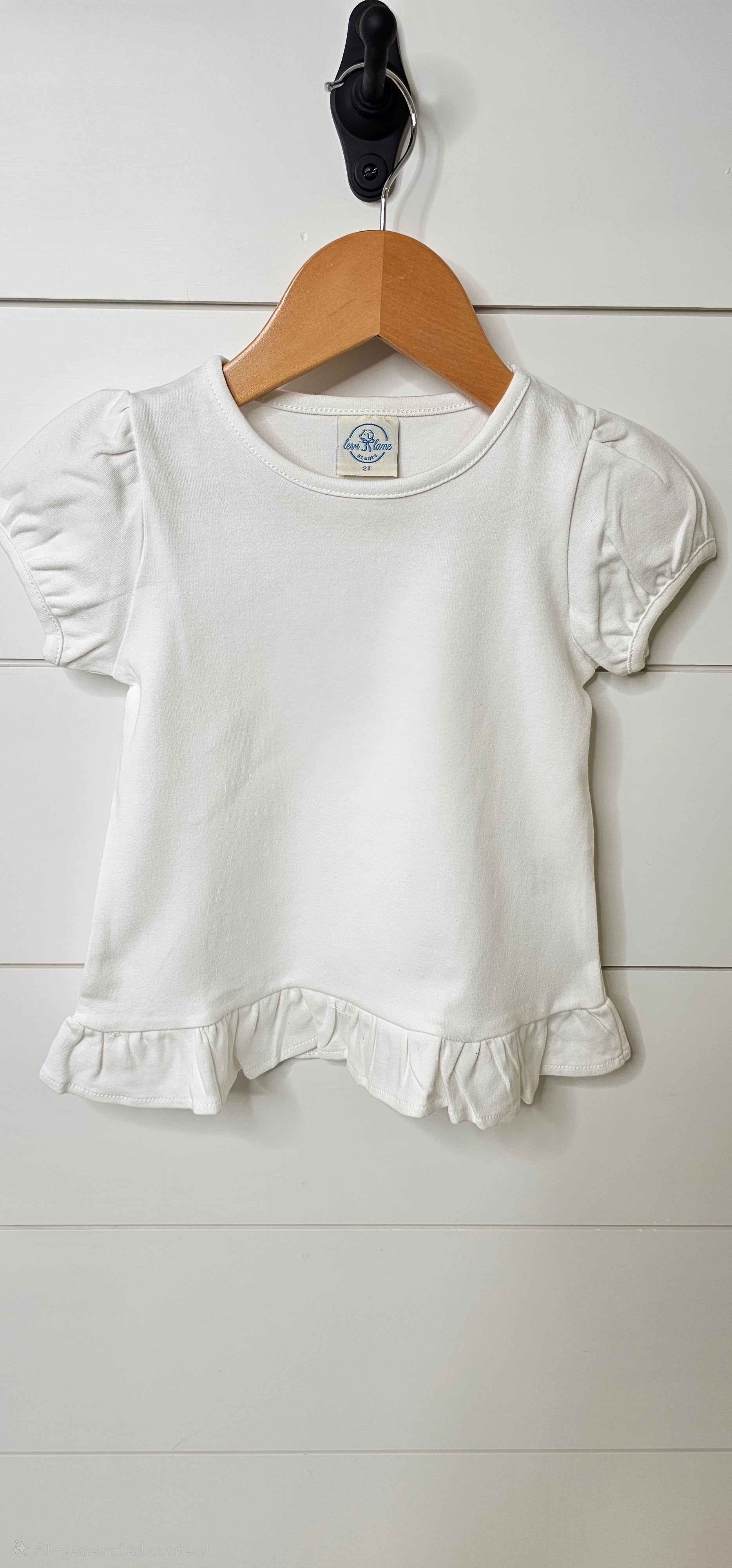 Classic Girls Ruffle T Shirt