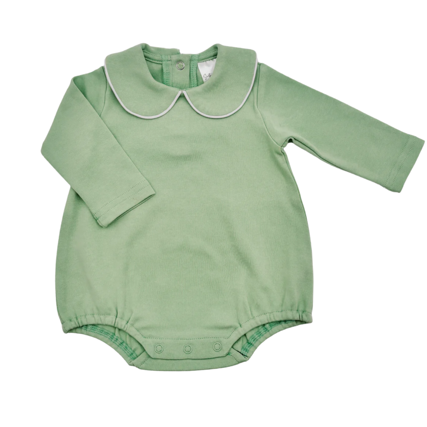 Piped Collared Bubble Long Sleeve