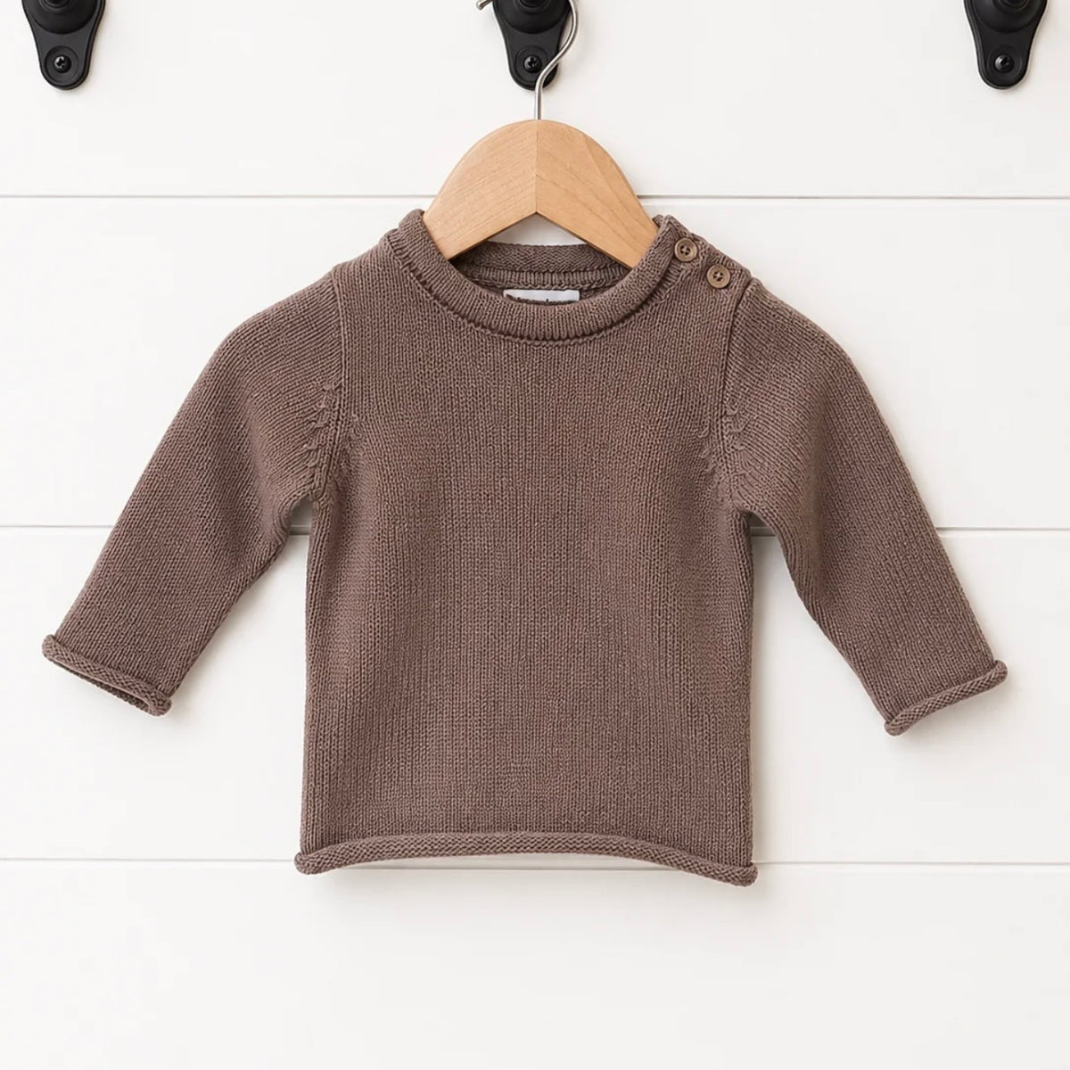 Turkey Roll Neck Sweater or Romper in Cross Stitch Design