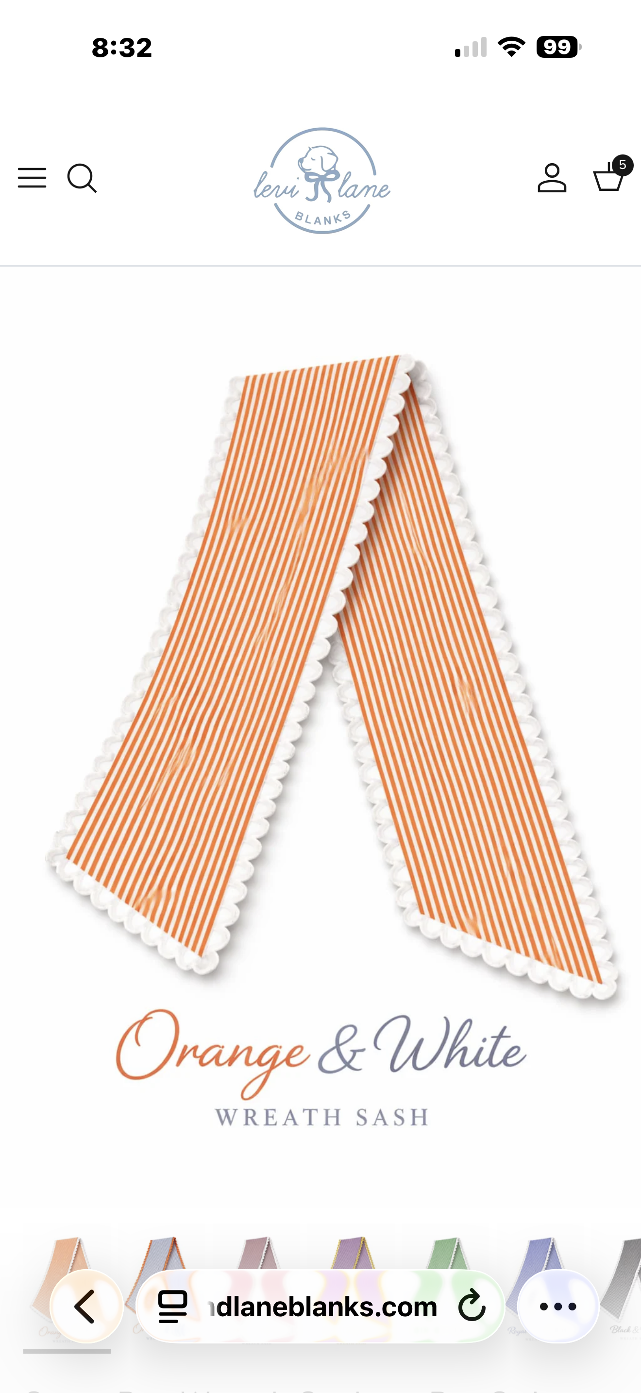 Game Day Wreath Sash