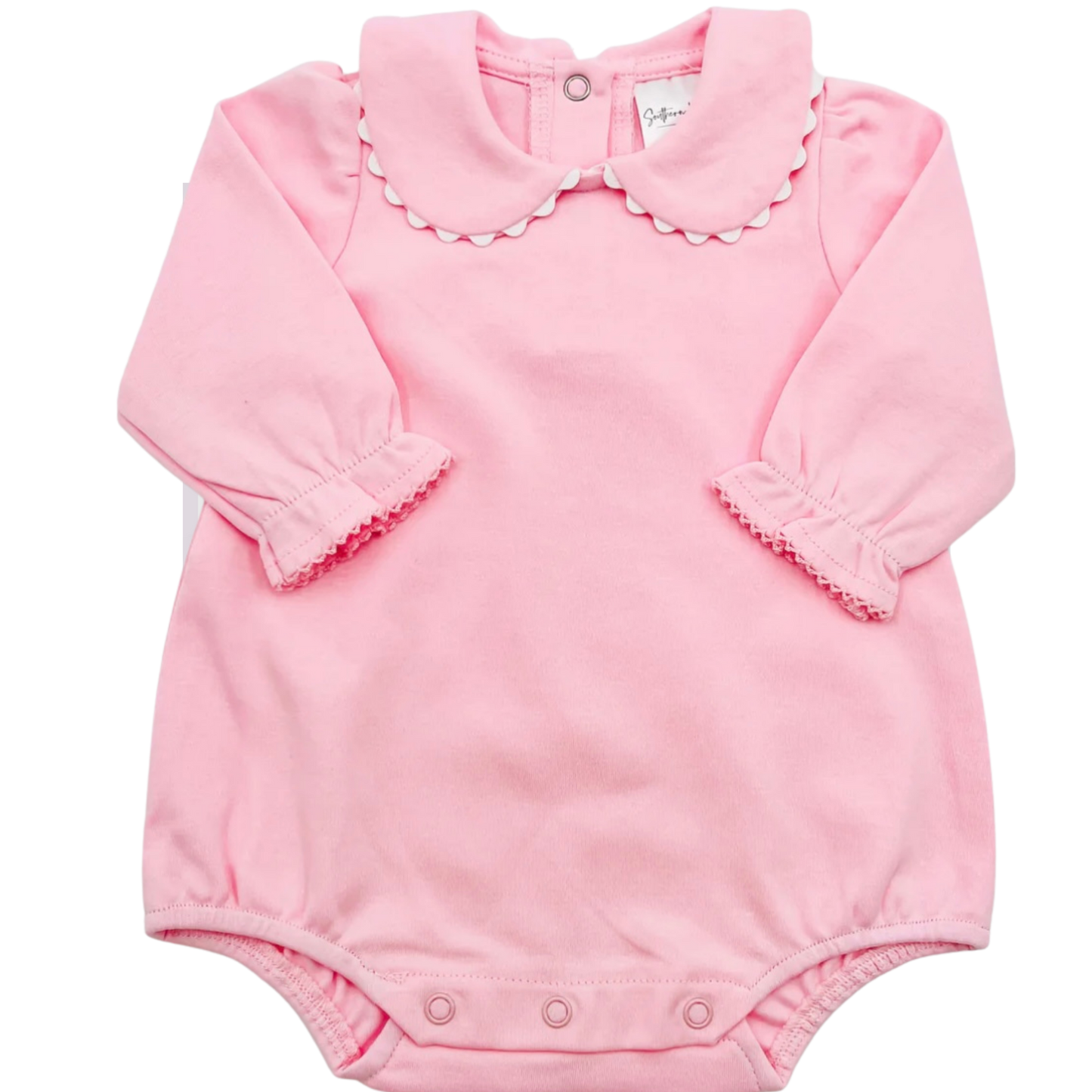 Scalloped Collared Bubble long Sleeve