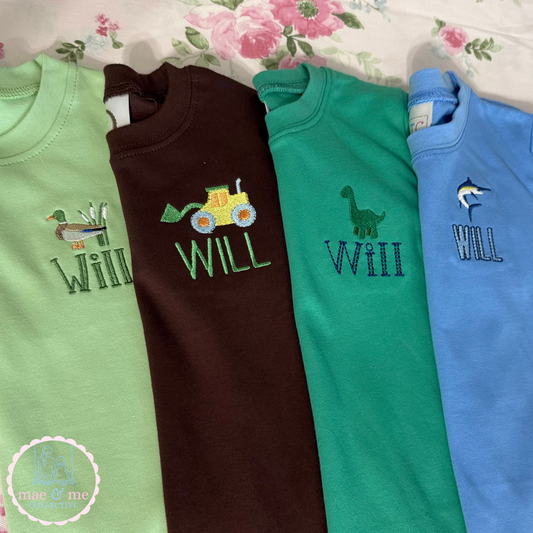 Boy Tee Bundle of 5 Designs