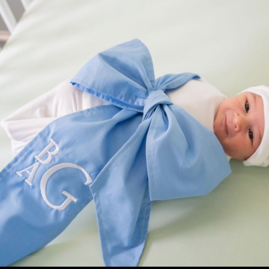 Newborn Baby Swaddle Bow