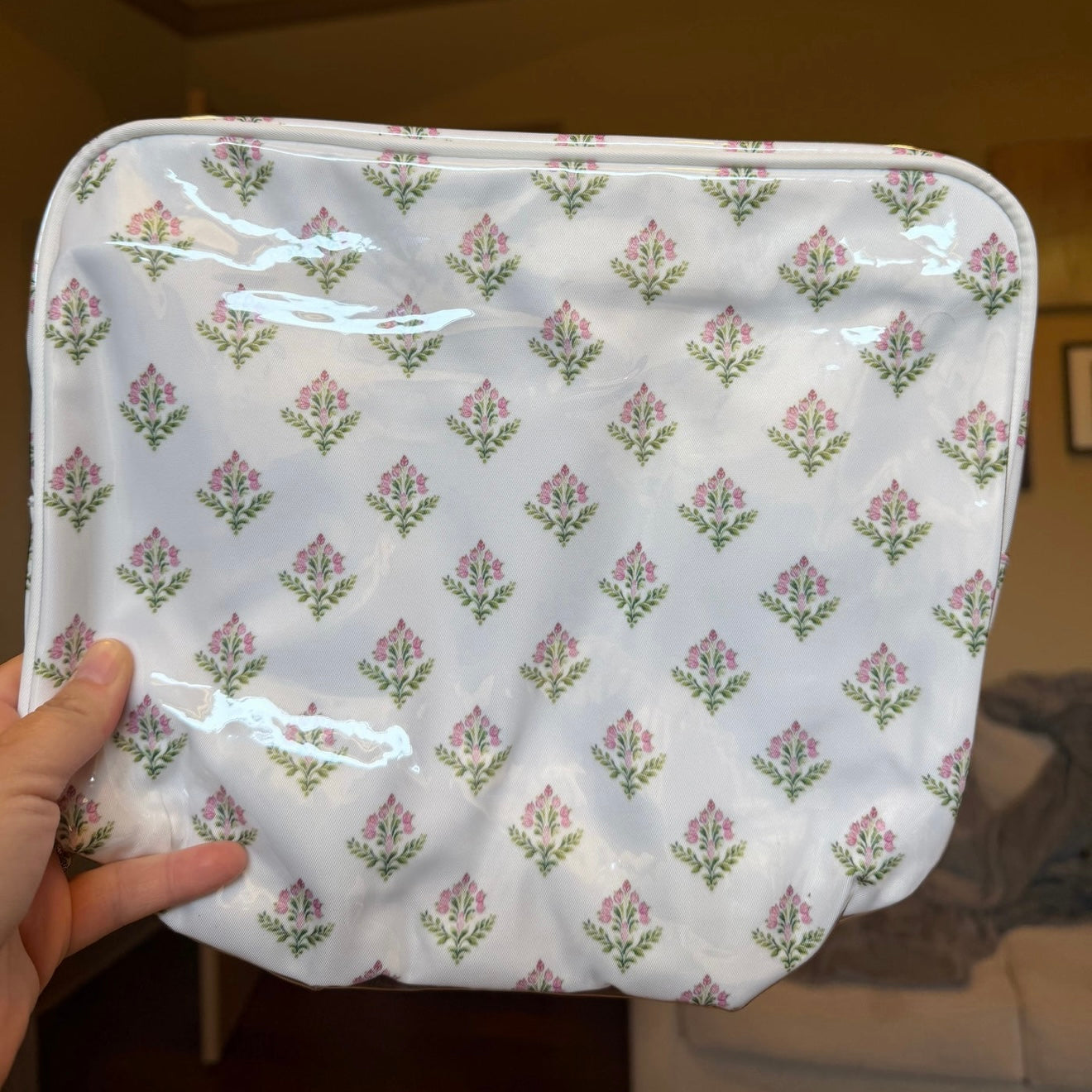 Large Wipeable Clear Pouches