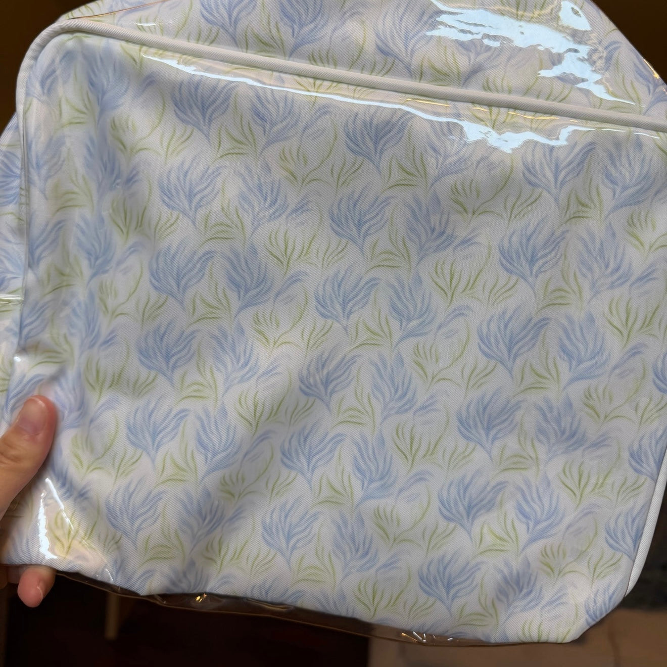 Large Wipeable Clear Pouches