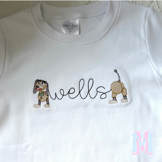 Slinky Dog Customized Tee