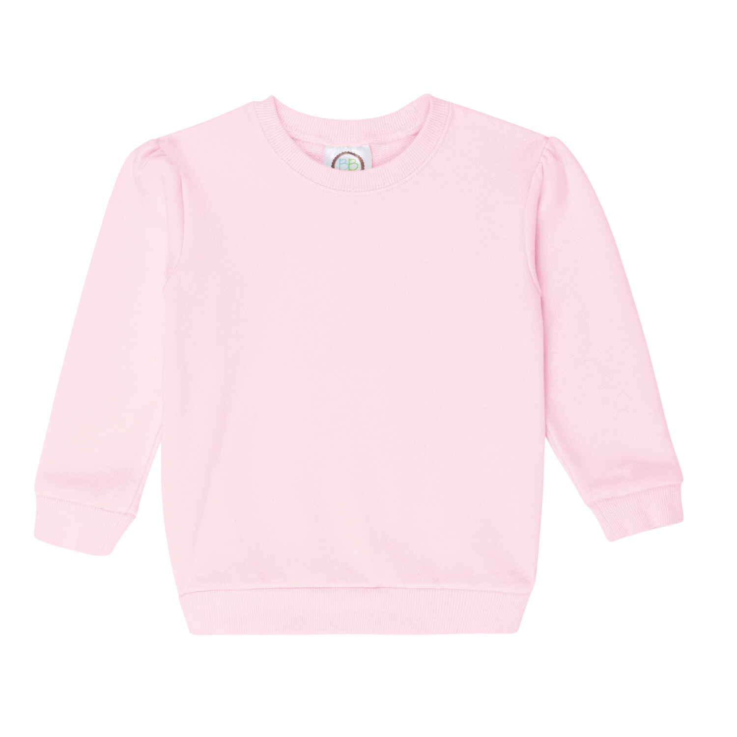 Blank Girl's Puff Sleeve Sweatshirt - embroidery ready