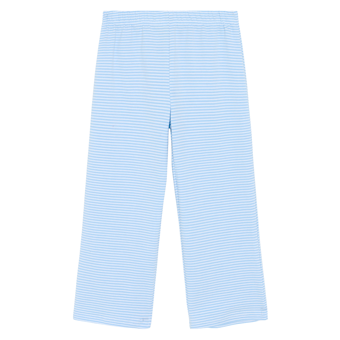 Boy's Micro-Striped Pants - alt